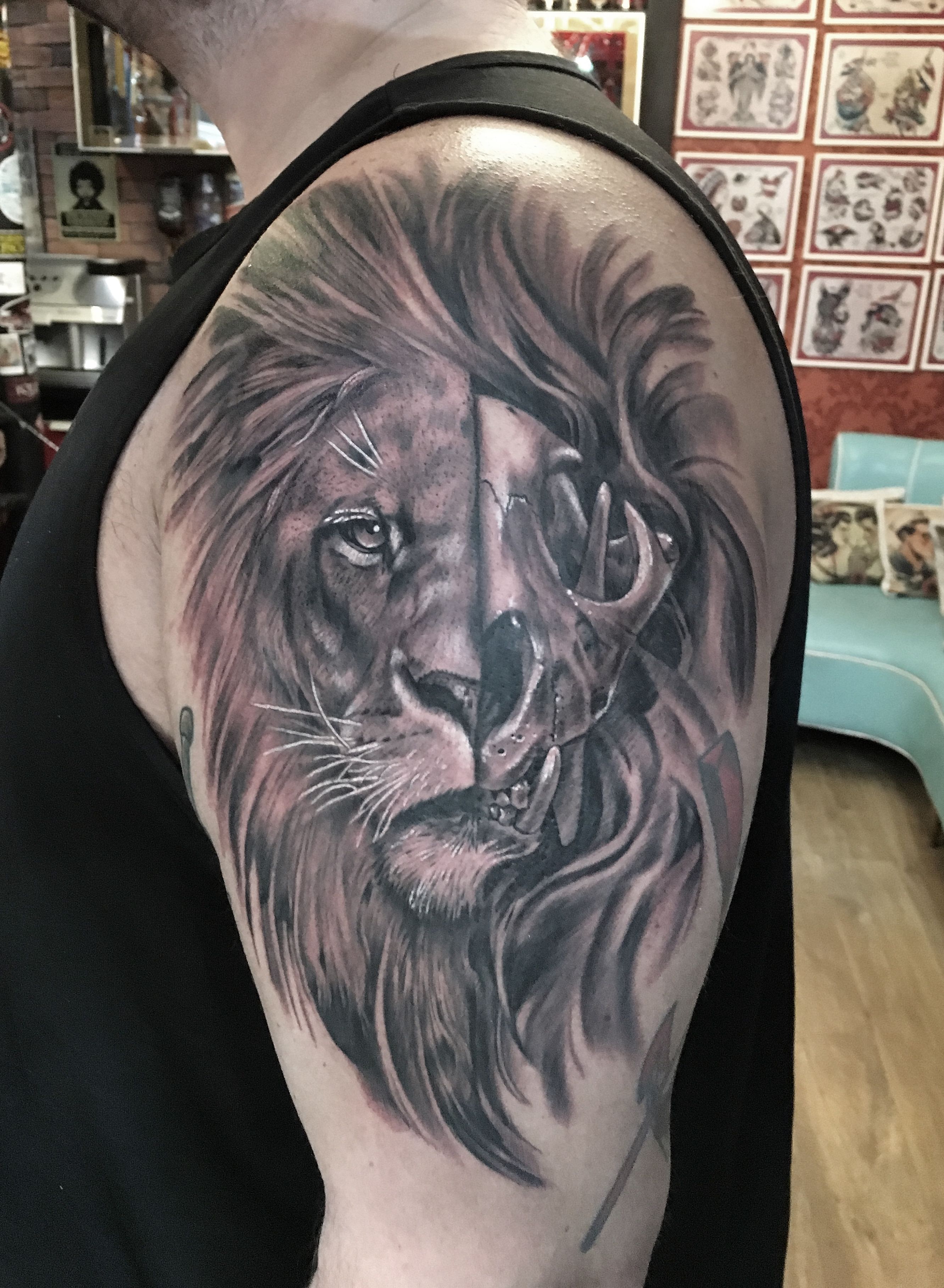 Lion Skull Tattoo Printable Calendars At A Glance Lion Skull Tattoo Printable Calendars At A Glance