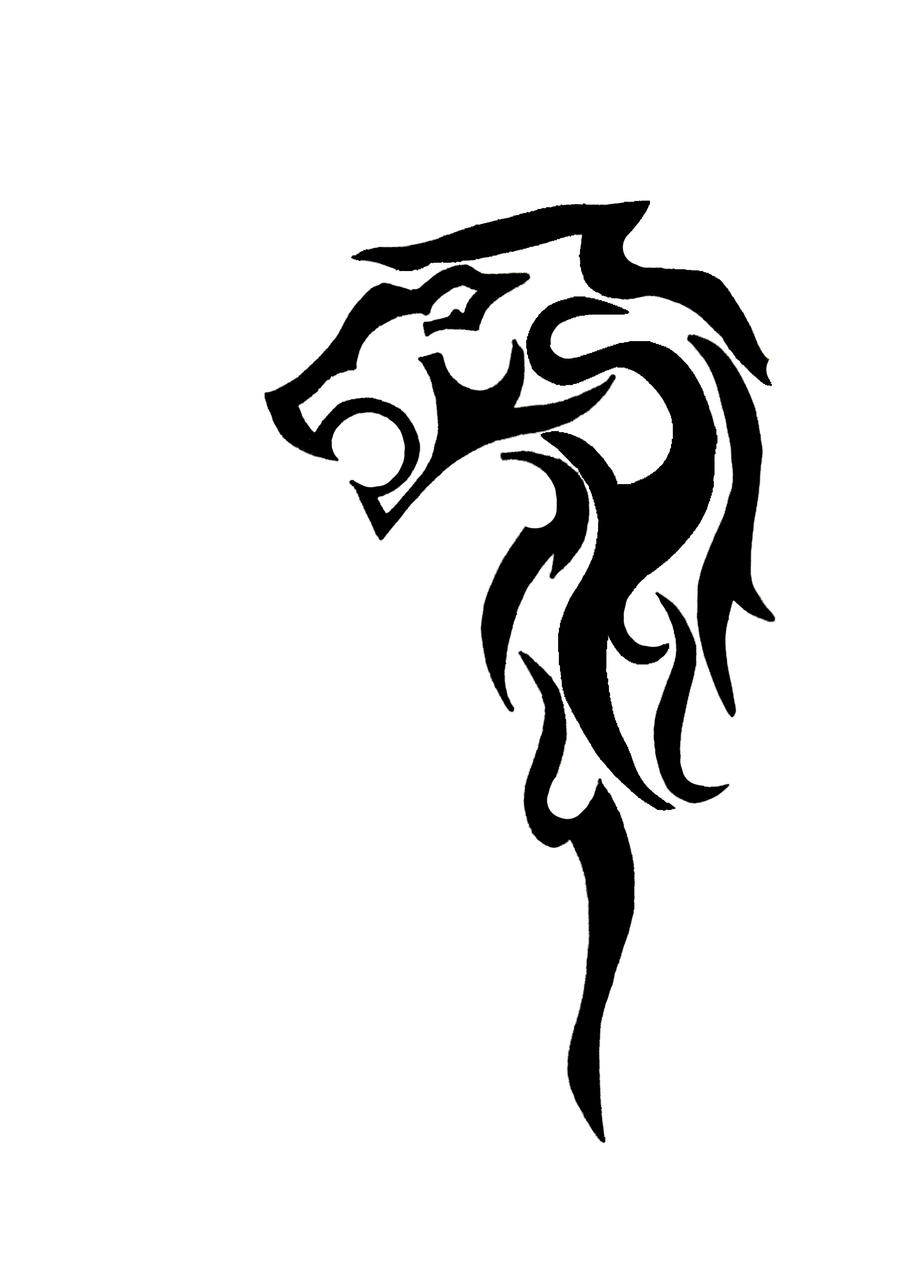 Lion Tribal Art Lion Tribal Art