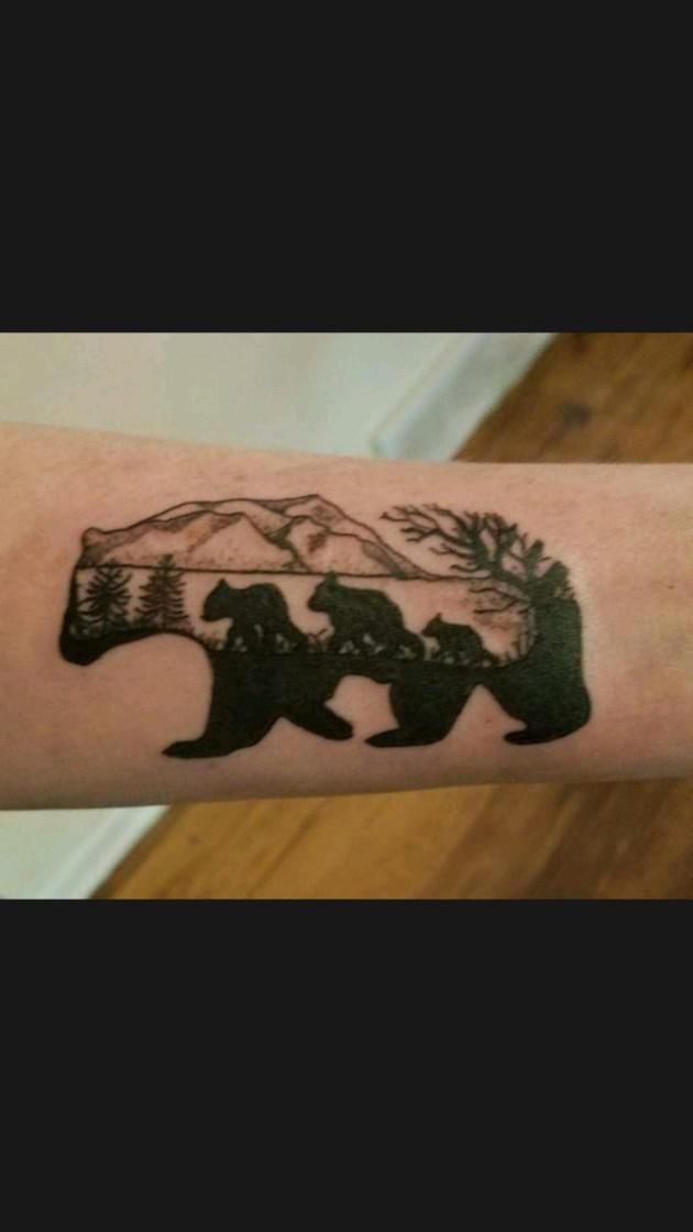 Mama Bear Tattoo I Got For Mother S Day Wilderness Tattoo Mama Mama Bear Tattoo I Got For Mother S Day Wilderness Tattoo Mama