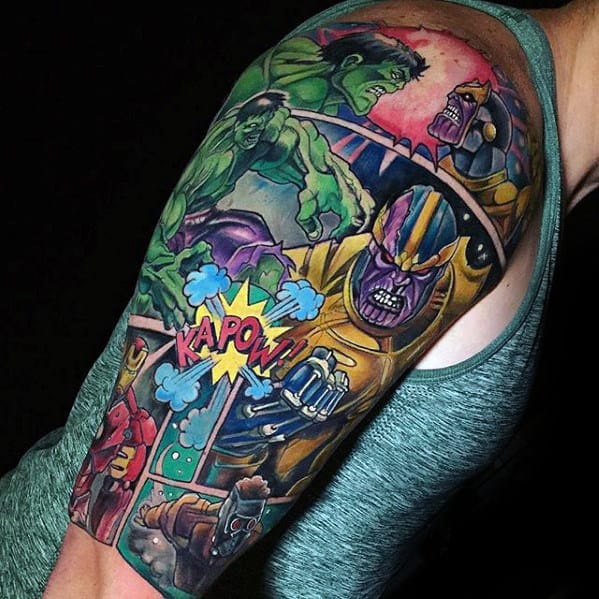 Marvel Symbol Tattoos Marvel Symbol Tattoos