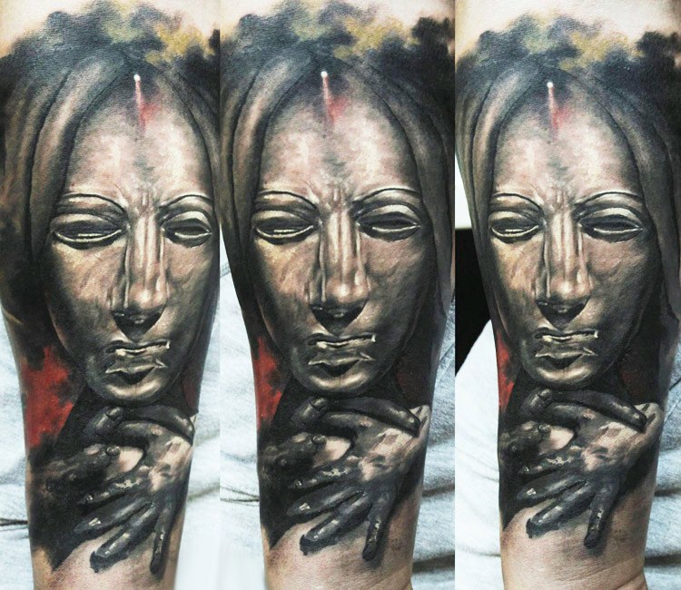 Mask Tattoo By Domantas Parvainis Post 13964 Mask Tattoo By Domantas Parvainis Post 13964