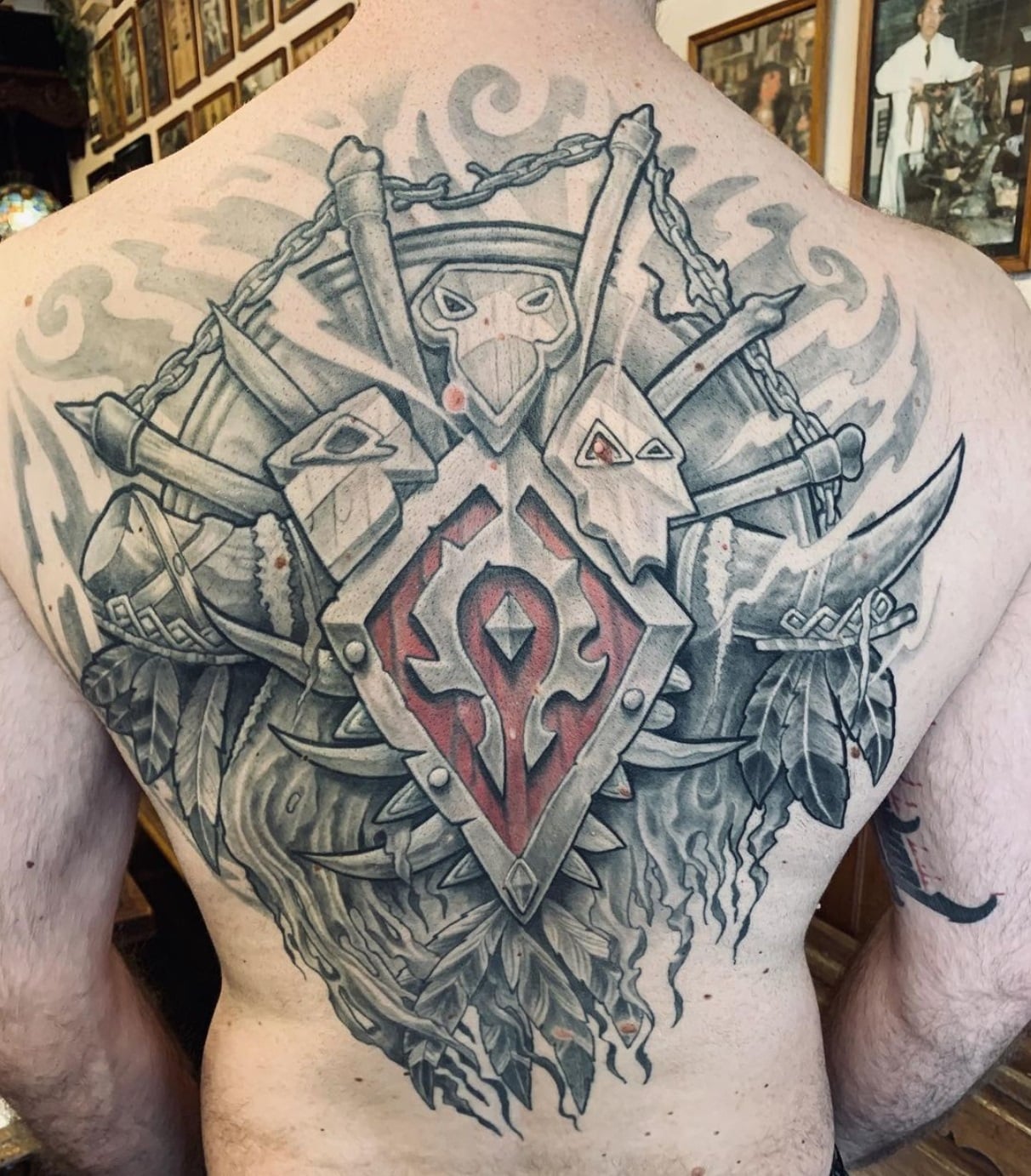 Massive Back Tattoo For The Horde R Wow Massive Back Tattoo For The Horde R Wow