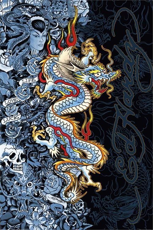 More Ed Hardy Ed Hardy Tattoos Blue Dragon Tattoo Ed Hardy Designs More Ed Hardy Ed Hardy Tattoos Blue Dragon Tattoo Ed Hardy Designs