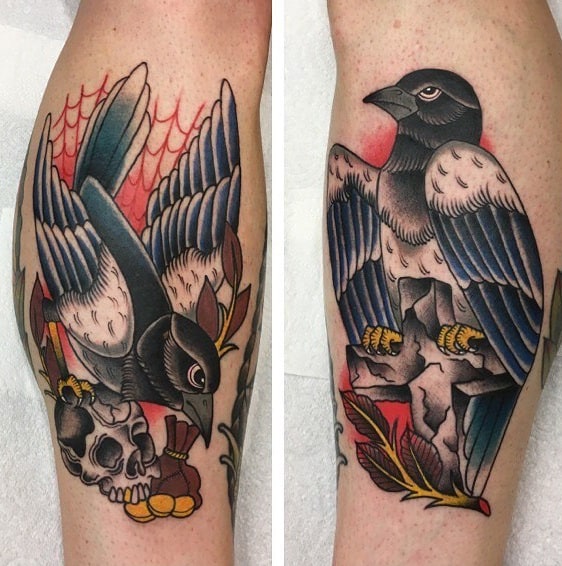 My Newcastle United Themed Tattoo This Was Based On The Artwork Of The Magpie Being Freed From The Shite Direct Mug Just After The Takeover My Friend Is A Tattoo Artist And My Newcastle United Themed Tattoo This Was Based On The Artwork Of The Magpie Being Freed From The Shite Direct Mug Just After The Takeover My Friend Is A Tattoo Artist And