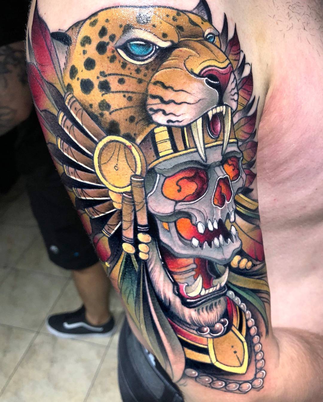 Neo Traditional Tattoo By Juan David Rend N Best Hunter Zone Neo Traditional Tattoo By Juan David Rend N Best Hunter Zone