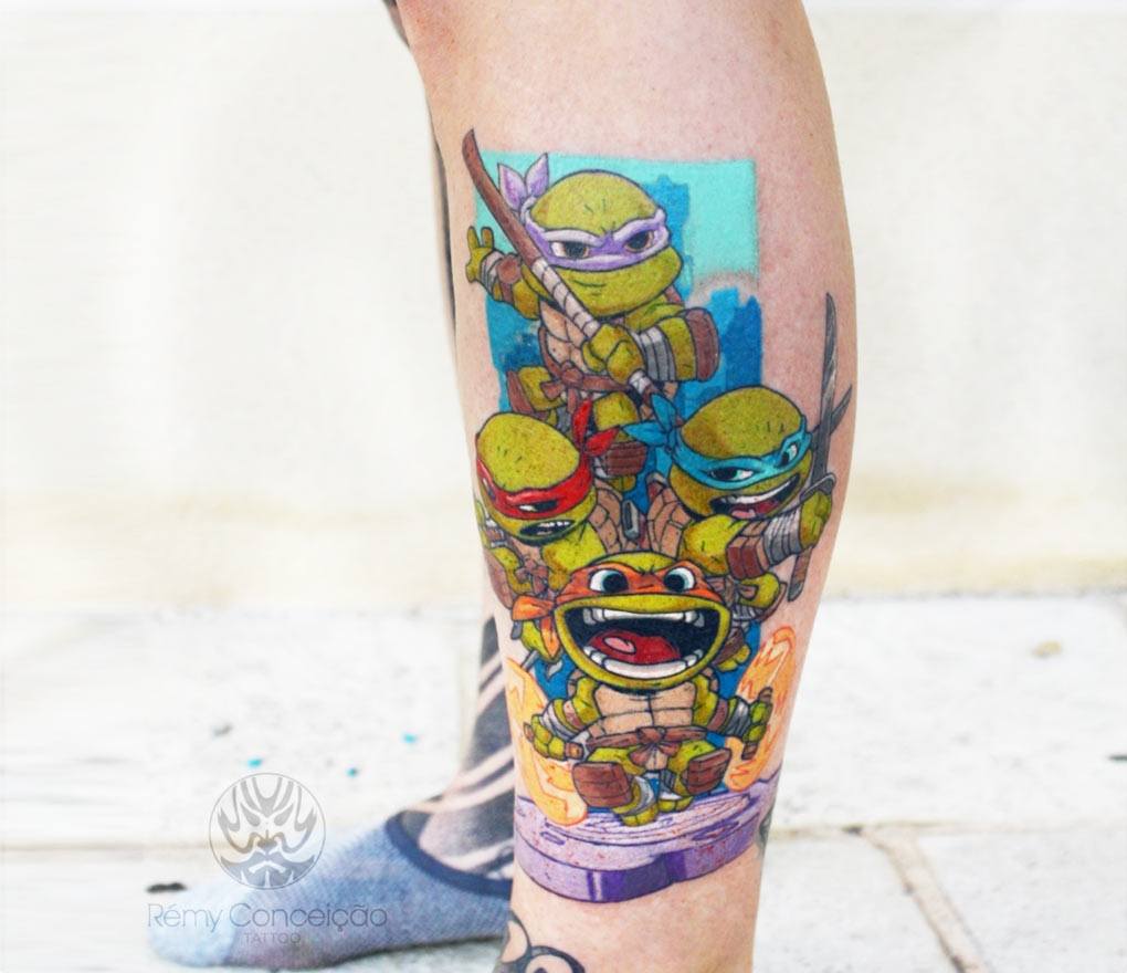 Ninja Turtles Tattoo By Remy Conceicao Post 25655 Ninja Turtles Tattoo By Remy Conceicao Post 25655