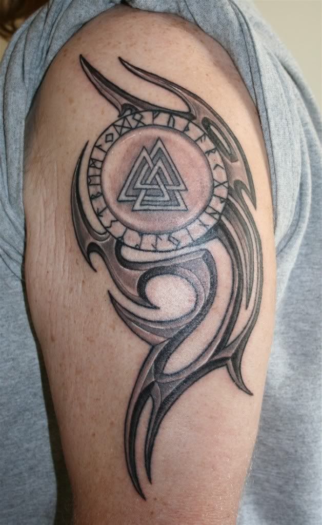 Norse Valknut Tattoo Designs Atilaswift Norse Valknut Tattoo Designs Atilaswift