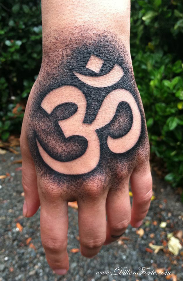 Om Hand Tattoo Om Hand Tattoo
