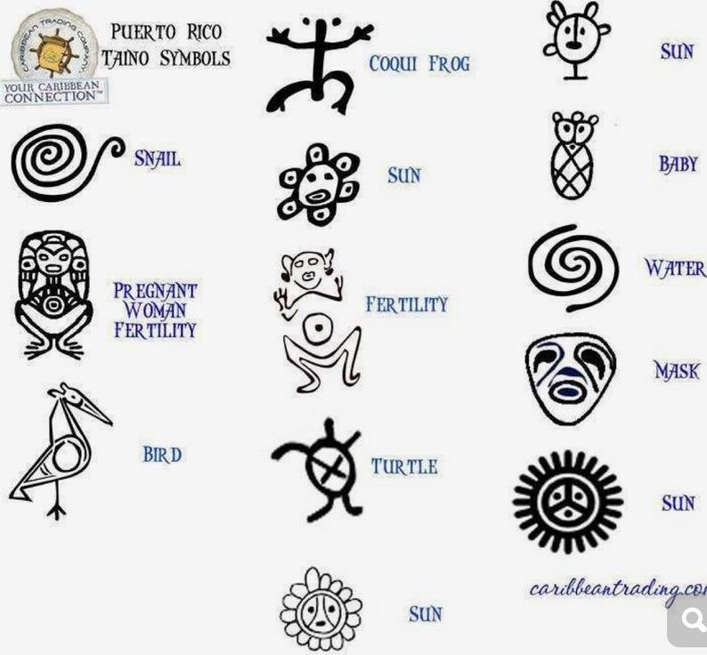 Puerto Rican Taino Symbols Puerto Rican Taino Symbols