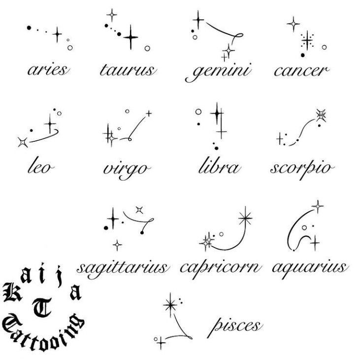 Sagittarius Star Constellation Tattoo Sagittarius Star Constellation Tattoo