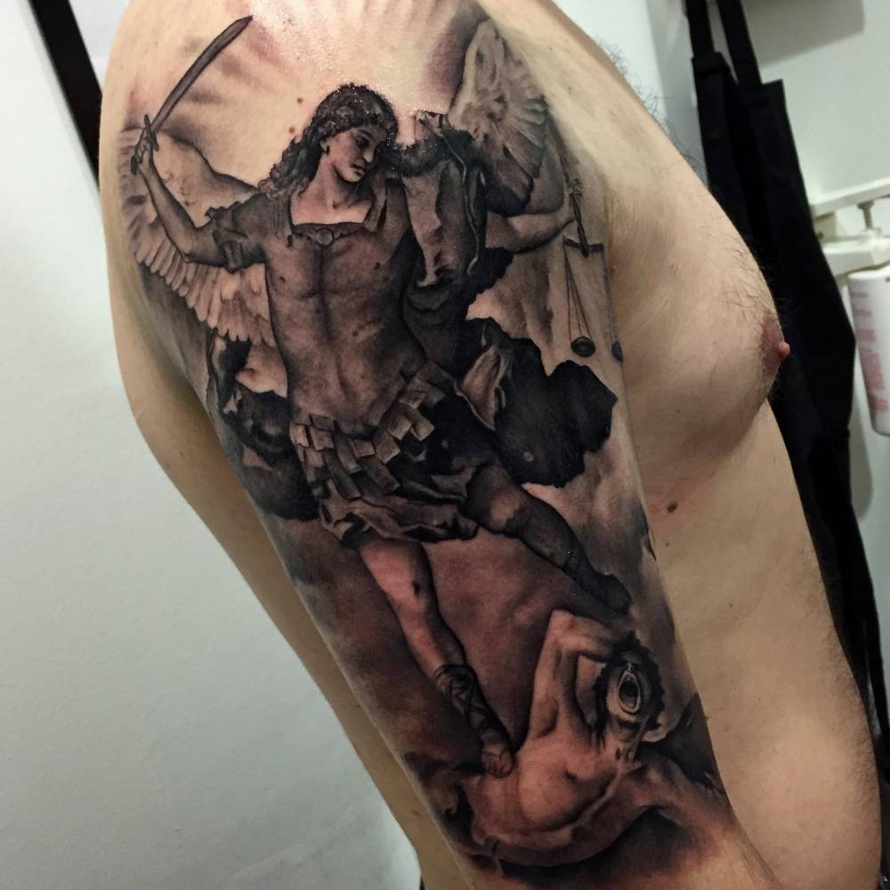 San Miguel Arcangel Tattoo San Miguel Arcangel Tattoo