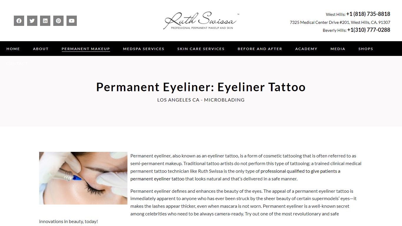 Semi Permanent Eyeliner Tattoo North London Beauty Bar Semi Permanent Eyeliner Tattoo North London Beauty Bar