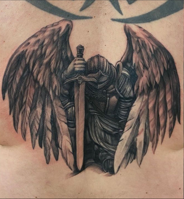 Small Guardian Angel Tattoos Designs Small Guardian Angel Tattoos Designs