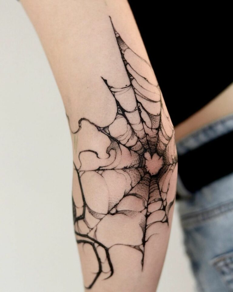Spider Web Tattoo Spider Web Tattoo