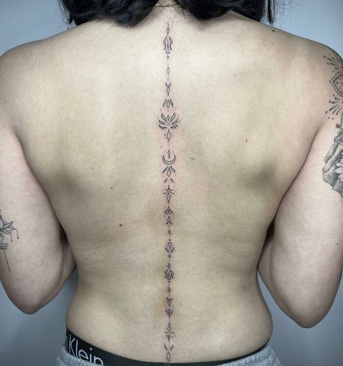 Spine Tattoo Men Spine Tattoo Men