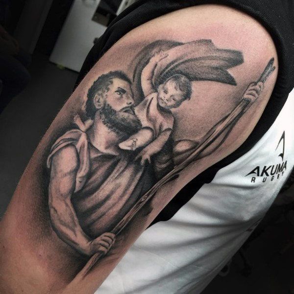 St Christopher Tattoo St Christopher Tattoo