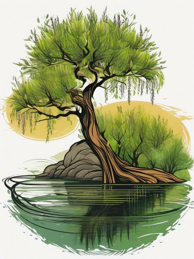 Tattoo Small Tree Simple Vector Color Tattoo Tattoo Small Tree Simple Vector Color Tattoo
