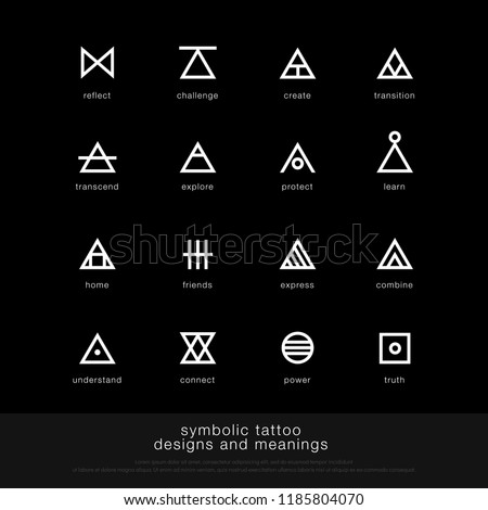 Tattoo Symbols Meaning Triangle Tattoo Symbols Meaning Triangle