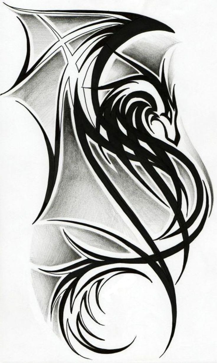 Tattoo Tribal Dragon Designs Female Tattoo Tribal Dragon Designs Female