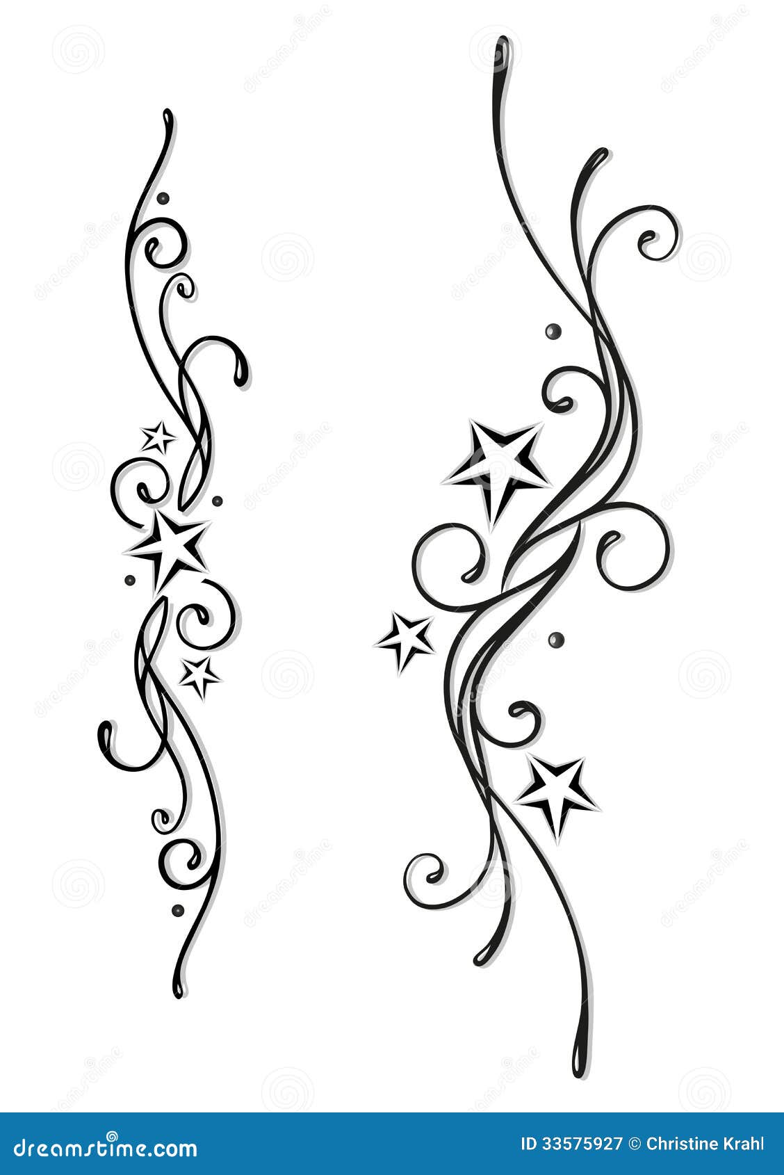 Tattoo Tribal Stars Royalty Free Stock Photography Image 33575927 Tattoo Tribal Stars Royalty Free Stock Photography Image 33575927