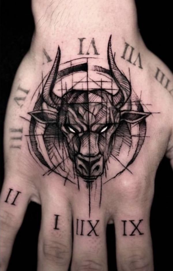 Taurus Tattoo Meaning Symbolism Styles And Designs Art And Design Taurus Tattoo Meaning Symbolism Styles And Designs Art And Design