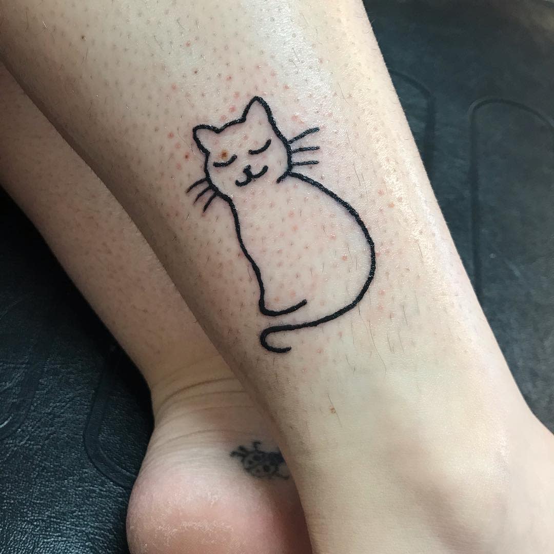 The 25 Best Simple Cat Tattoo Ideas On Pinterest Minimal Cat Tattoo The 25 Best Simple Cat Tattoo Ideas On Pinterest Minimal Cat Tattoo