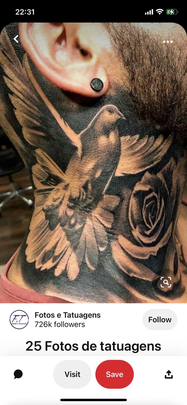 Thoughts On A Neck Tattoo Of Two Doves On Either Side Of My Neck And A Mandala In The Centre With The Doves Slightly Overlapping The Mandala Added Some Inspo For Styles Thoughts On A Neck Tattoo Of Two Doves On Either Side Of My Neck And A Mandala In The Centre With The Doves Slightly Overlapping The Mandala Added Some Inspo For Styles