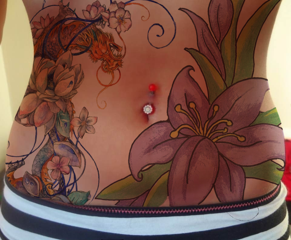 Top 10 Stomach Tattoo Designs Top 10 Stomach Tattoo Designs