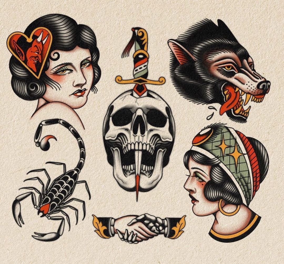 Top 110 Best Traditional Tattoo Ideas For Women Old School Designs Top 110 Best Traditional Tattoo Ideas For Women Old School Designs