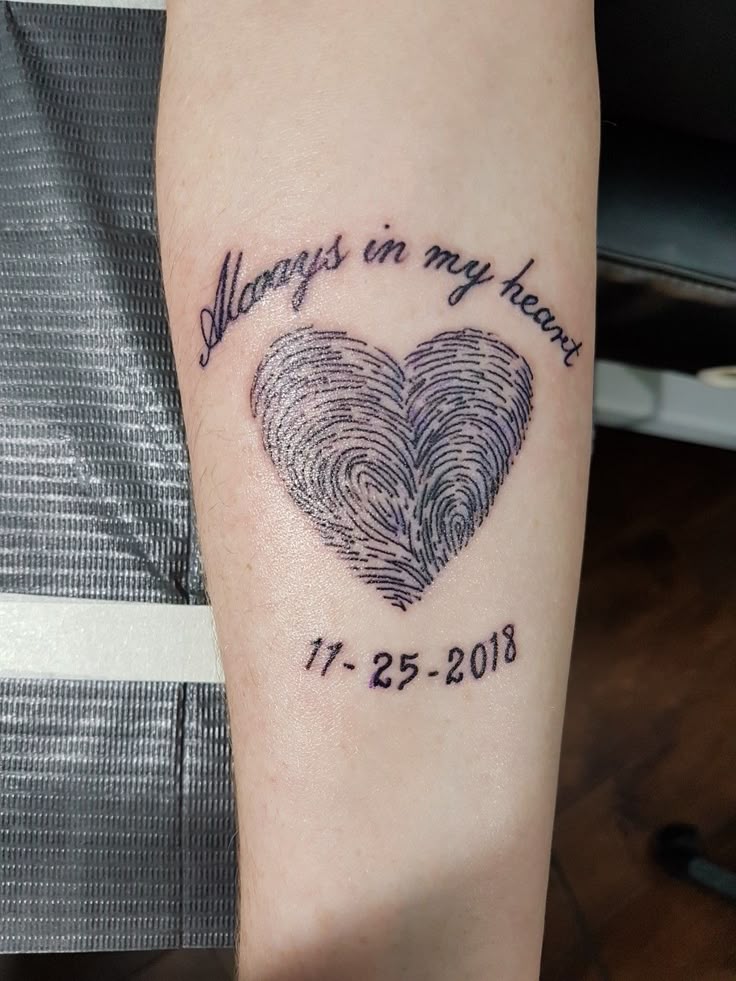 Top More Than 68 Memorial Fingerprint Tattoos Best In Cdgdbentre Top More Than 68 Memorial Fingerprint Tattoos Best In Cdgdbentre