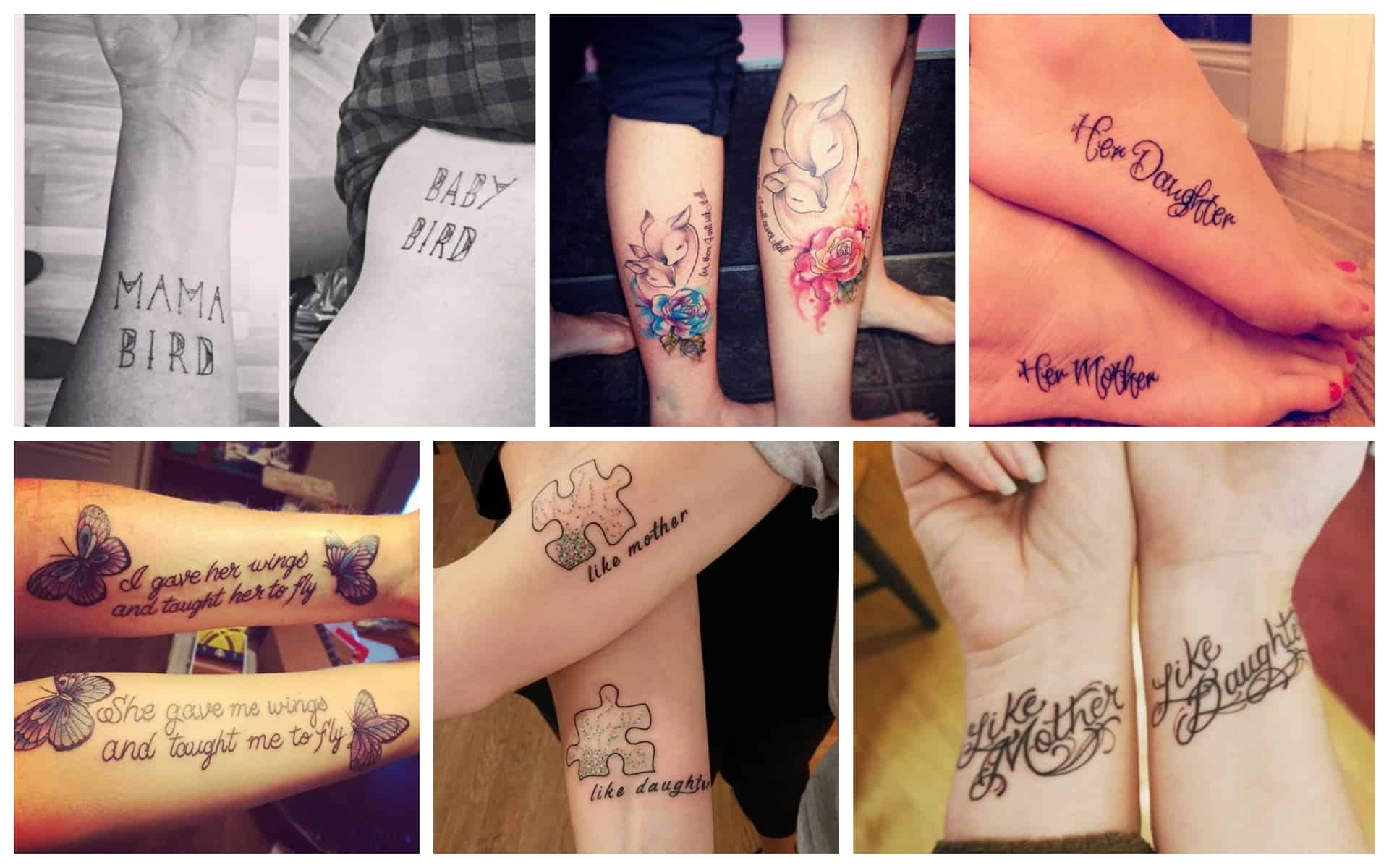 Touching Mother And Daughter Tattoos That Will Melt Your Hearts All Touching Mother And Daughter Tattoos That Will Melt Your Hearts All