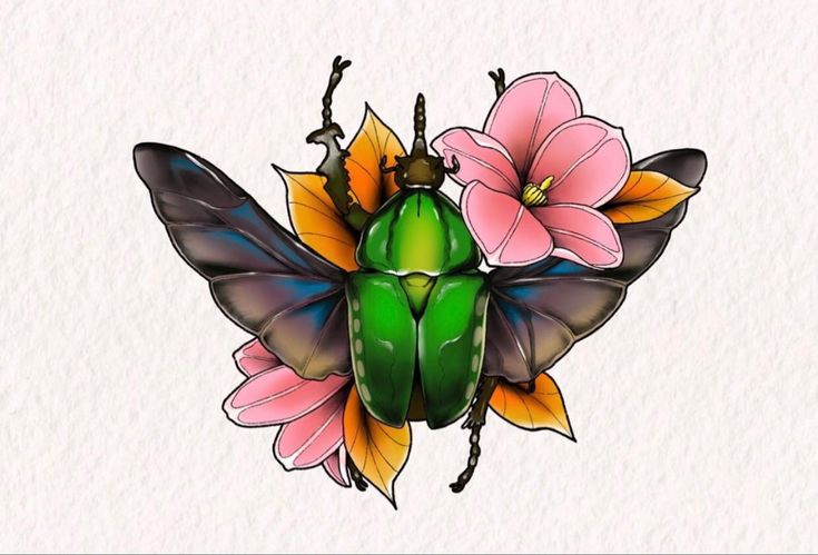 Traditional Bug Tattoo Traditional Bug Tattoo