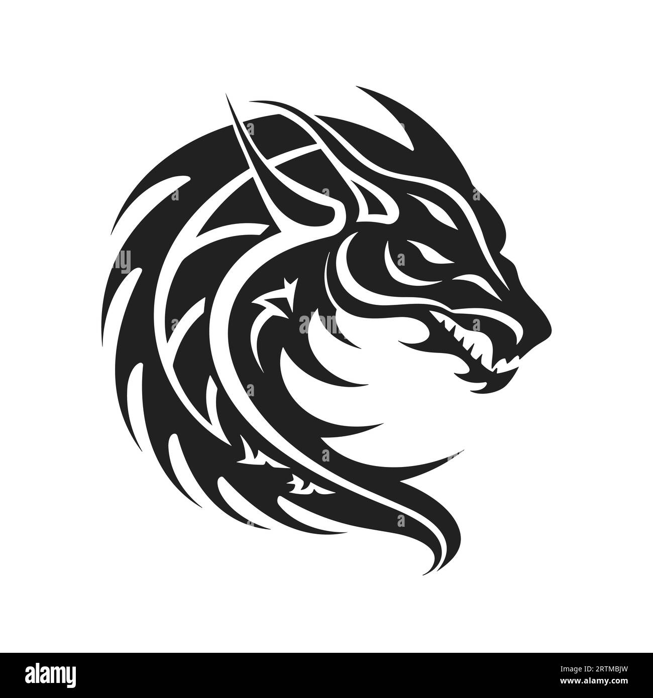 Tribal Dragon Tattoo Arm Tribal Dragon Tattoo Arm