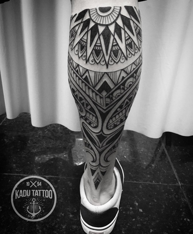 Tribal Tattoo Designs For Leg Tribal Tattoo Designs For Leg