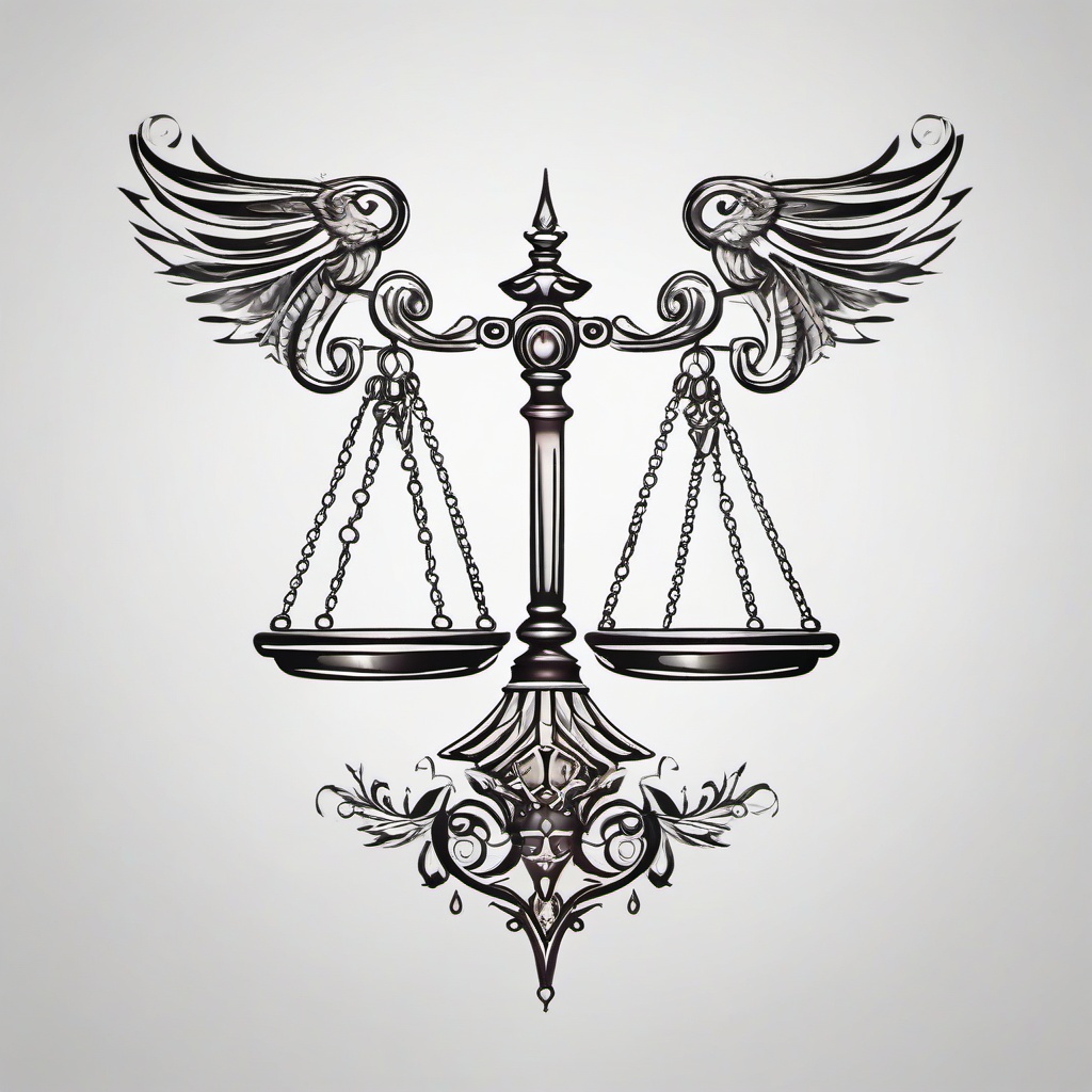 Unleash Your Inner Balance With A Stunning Libra Air Sign Tattoo Unleash Your Inner Balance With A Stunning Libra Air Sign Tattoo
