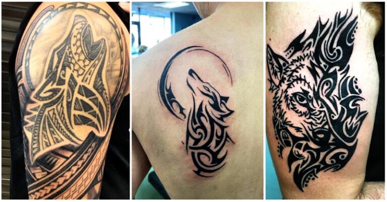 Updated 40 Tribal Wolf Tattoos Updated 40 Tribal Wolf Tattoos