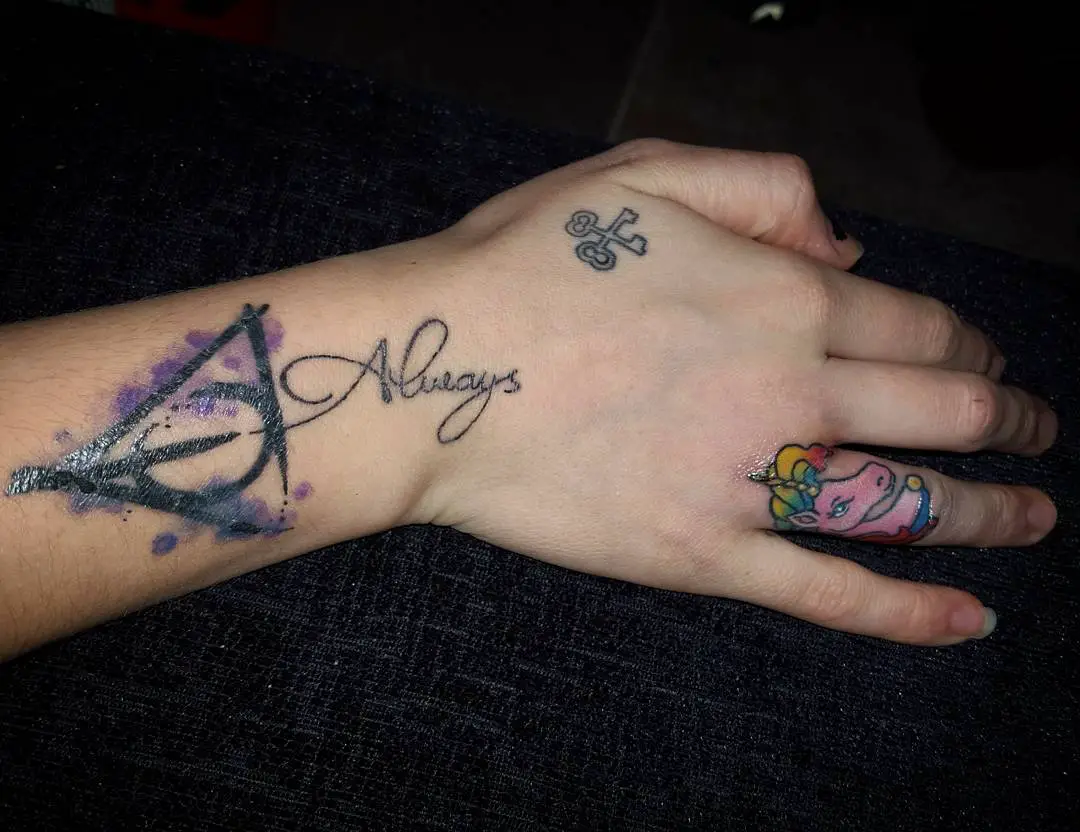 Updated 50 Magical Harry Potter Tattoos Updated 50 Magical Harry Potter Tattoos
