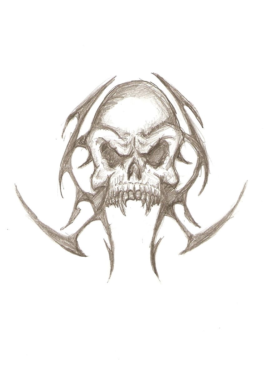 Vampire Skull Tattoo Vampire Skull Tattoo