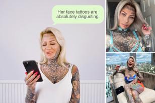 Woman With The World S Most Tattooed Privates Hits Out At Haters Woman With The World S Most Tattooed Privates Hits Out At Haters